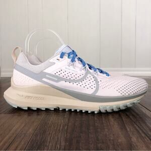 Nike React Pegasus Trail 4 Trail Running Shoe Sneakers Women Size 10.5 Pink Grey